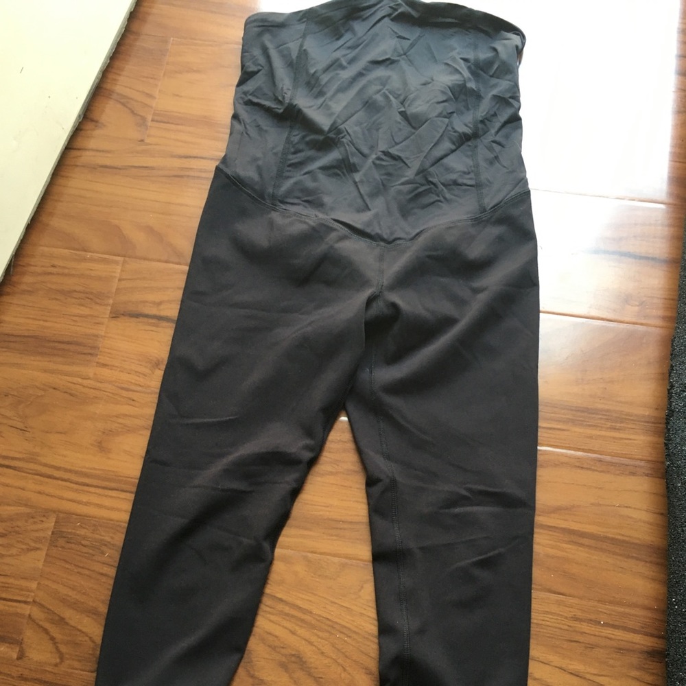 Maternity black leggings
